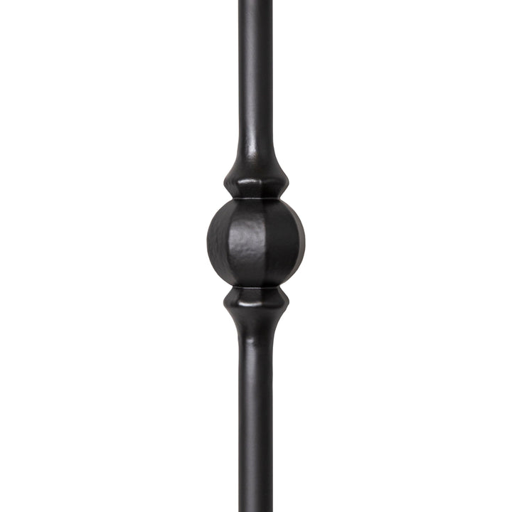 2GR23 | Iron Baluster | Round | Double Ball | 5/8"