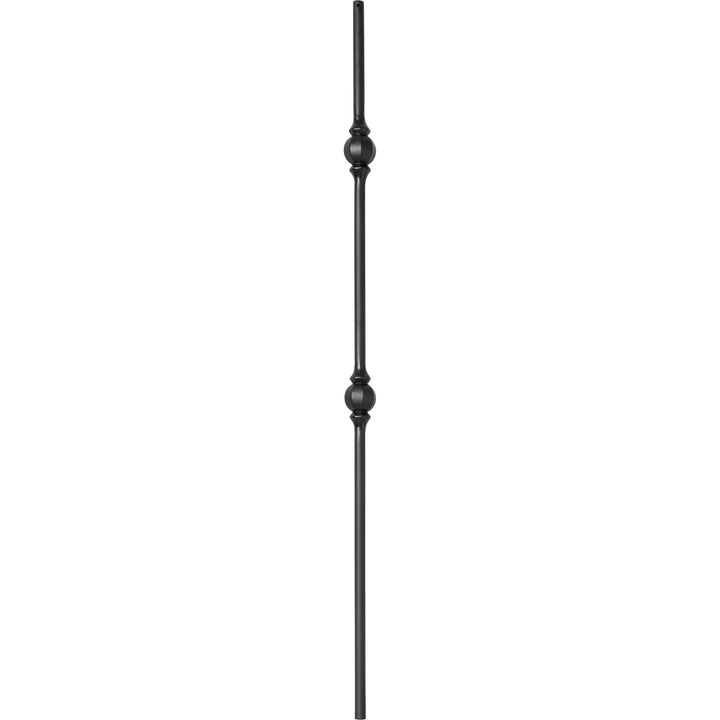 2GR23 | Iron Baluster | Round | Double Ball | 5/8"