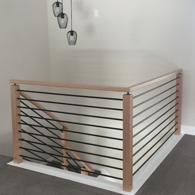 2GR01 | Horizontal Iron Baluster | Round | 5/8"