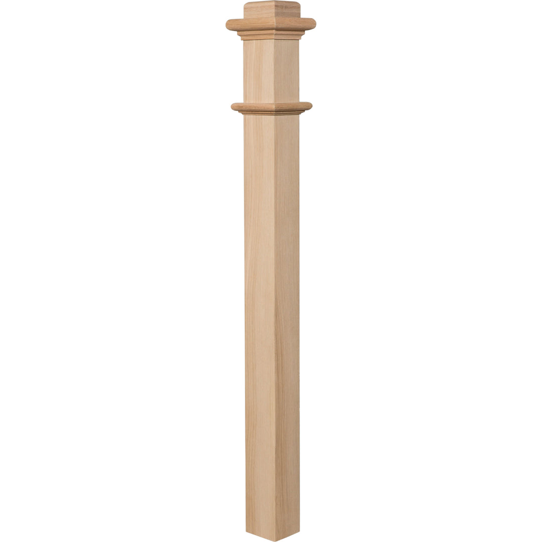 962 | Box Newel | Plain Style | 48" x 3 1/2"