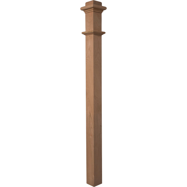 963 | Box Newel | Plain Style | 56" x 3 1/2"