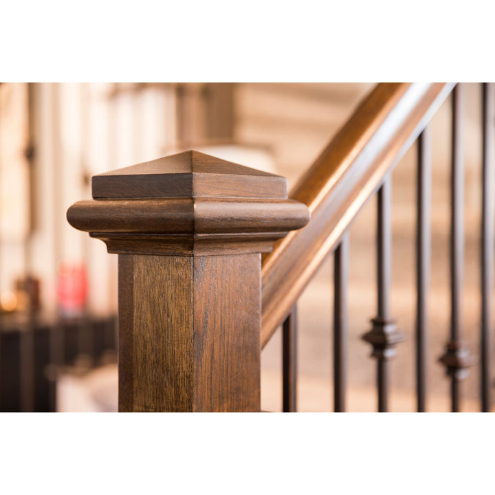 B300 | Box Newel Cap | "B" Style Pyramid Top | Fits 3" Post