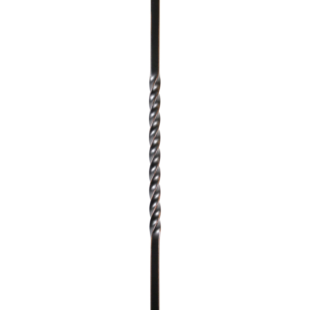 T02 | Iron Baluster | Single Twist | 1/2" x 44"