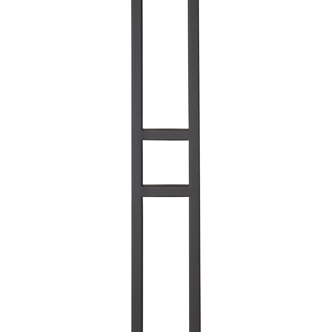 T19 | Iron Baluster | Craftsman Double Panel | 1/2" x 44"