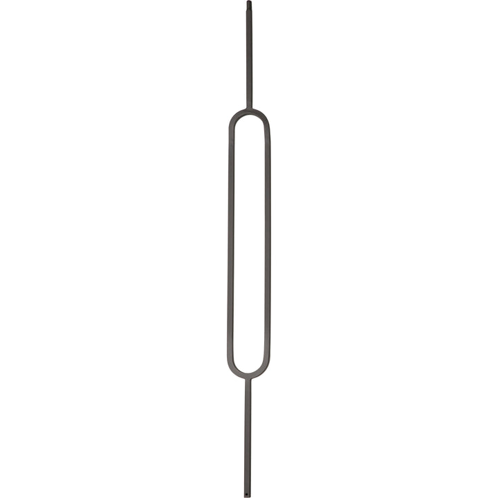 T80 | Iron Baluster | Large Oval | 1/2" x 44"