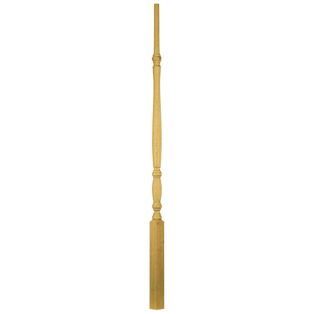 908 | Wood Baluster | Bordeaux Pin Top | 1-1/4"