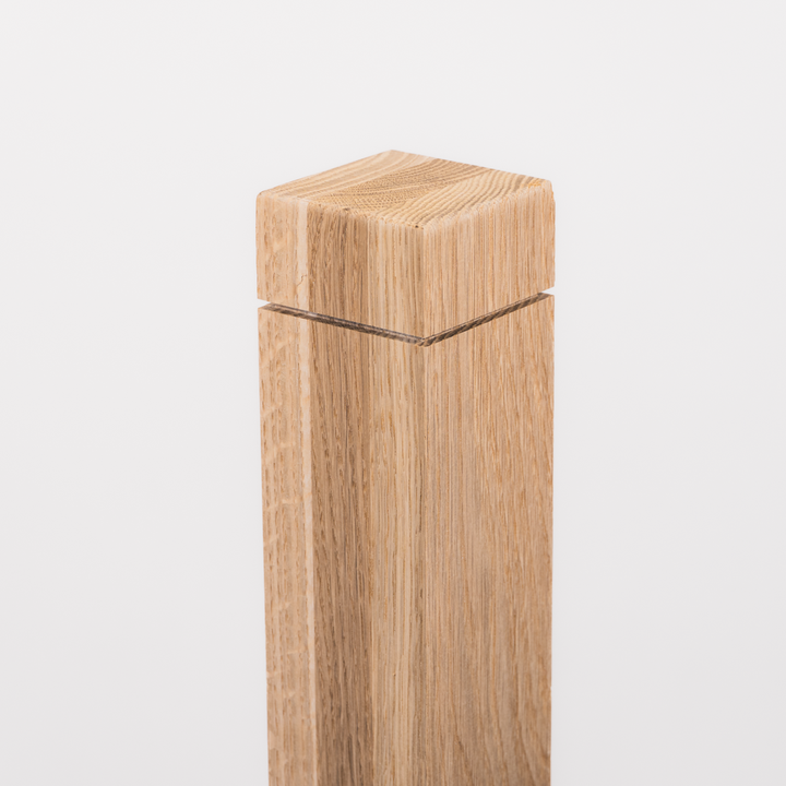 Notched Newel Wood Post | 48" x 3" | 300N