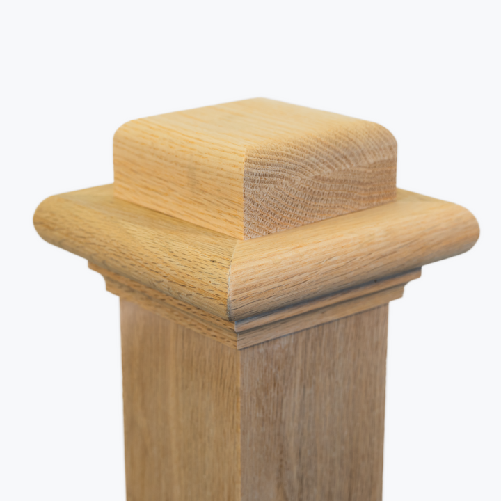 A300 | Box Newel Cap | "A" Style Flat Top